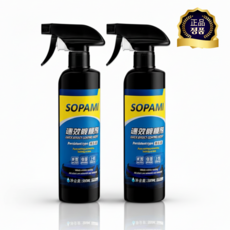 SOPAMI 소파미 자동차 나노 코팅 스프레이 차량광택, 2병+타올 2개