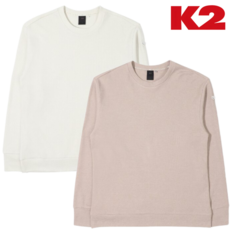 [정가: 129 000원] K2 여성 라운드 긴팔 티셔츠 봄 가을 와플 실루엣 무지 레이어용 아웃도어 일상 등산 낚시 캠핑 외출 상의