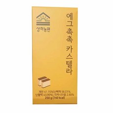 상하농원 에그촉촉 카스텔라 오리지널, 1개, 250g