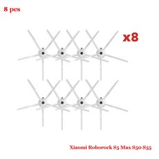 메인 사이드 브러시 헤파 필터 걸레 로봇 진공 예비 부품 샤오미 호환 roborock S5 Max S50 S55 S6 MaxV Pure E4 E5, set 10