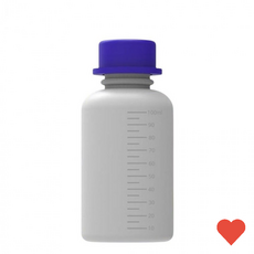 과학완구 과학실험 플라스틱 시약병 100ml 1개