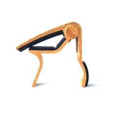 기타 MA-12 Capo 아연 합금 우드 그레인 우쿨렐레 6 현 범용 도구 전문 레트로 악기 액세서리, 01 Light