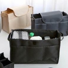 기저귀가방선물 기저귀가방이너백 이너백 기저귀가방 백인백 XL, 챠콜