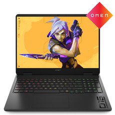 HP 2025 오멘 노트북 16 코어i7 인텔 14세대 지포스 RTX 5060, ShadowBlack, 512GB, 16GB, Free DOS, 16-am0148TX