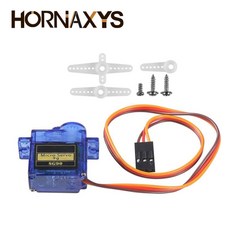 10PCS SG90 180 360 RC 기어 비행기 항공기에 날개 디지털 헬리콥터 학위 9G 모터 서보 고정, 1PC 180 Degree