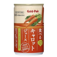 골드 팩 먹는 캐럿 주스 160g×20개 3개분의 지바현산 당근 사용, 1개, 1g
