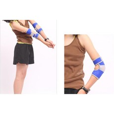 어린이 관절보호 팔꿈치 보호대 2p 엘보밴드 아데, 핑크