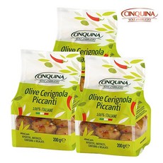 친퀴나 매콤 체리놀라 피칸티, 220g, 3개