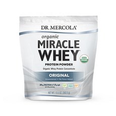 Dr.Mercola 濃縮乳清蛋白粉, 基本款, 382.5g, 1個