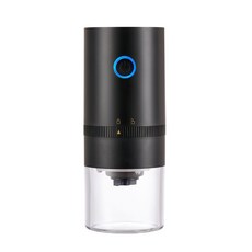 新品咖啡研磨機便攜式電動磨粉機USB充電咖啡豆研磨器電動磨豆機, 1個, 985 黑色陶瓷磨芯