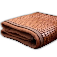 【LUST】孟宗竹3D織帶棉繩麻將竹炭涼蓆(專利升級版)涼墊/涼蓆, 5尺雙人規格