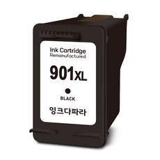 잉크다파라 HP 901XL 호환잉크, HP901XL검정/대용량/호환, 1개