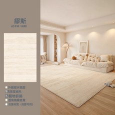DIU 地毯客廳原木奶油風簡約防水耐髒易打理高級感臥室牀邊毯地毯, 1個, s仿羊絨-繆斯