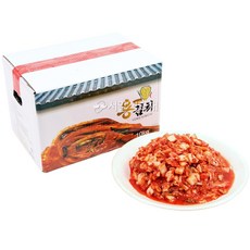 용김치 다진 김치 슬라이스 아이스박스 제공, 10kg, 1개