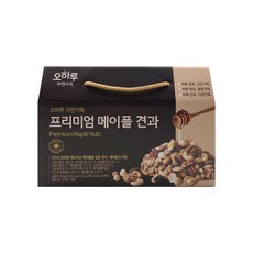 오하루 자연가득 프리미엄 메이플 견과, 20g, 20개