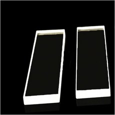 광학 유리 렌즈 석영 시트 35 * 10 1/2mm 정밀 연마 코팅 기판