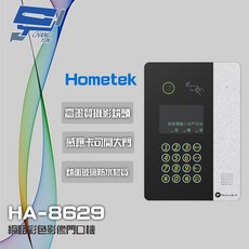 昌運 Hometek HA-8629 網路彩色影像門口機, 1個