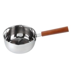 홈파워 인덕션 IH 스텐 계량냄비, 18cm, 실버, 1개