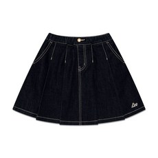 [백화점 정품] Lee 키즈 데님 플리츠 스커트 LK2503SR70