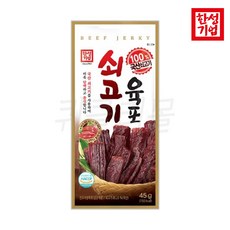 한성 쇠고기육포, 2개, 45g