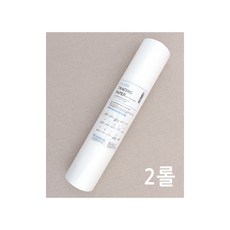 패션스타트 패턴용 옷만들기 무지 부직포 패턴지 2롤, 화이트, 1개