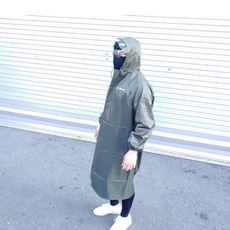 남자 코트 업무용 원피스 고급 우의 우비 원피스판초우의 RW1002