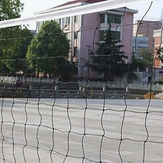 운동용 그물 체육 시설 야외경기 배구망 운동장 설치용, 1개