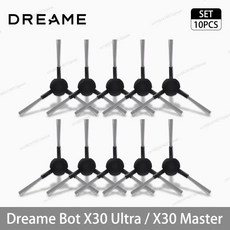 Dreame X30 Ultra / X30 마스터 진공 청소기 교체 액세서리 메인 사이드 브러시 HEPA 필터 천 먼지 봉투, 11 10 Side Brushs