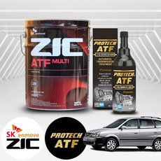 기아 엑스트렉 2.0 디젤 지크 ATF 멀티 미션오일 20L+프로텍 미션보호제