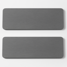 메디와인 규조토 트레이(22cmx7cm), 2개, 다크 그레이