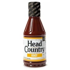 헤드 컨트리 바비큐 소스 꿀 20온스 치킨 돼지고기 갈비 버거를 위한 달콤하고 고소한 챔피언십, 1개