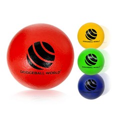 세계피구연맹 피구공 경기용 국제 공인구 초등 어린이 학교 스포츠클럽, 1개, 레드