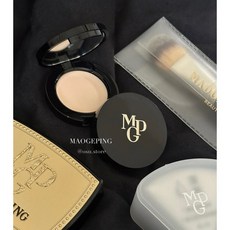 MAOGEPING 毛戈平 新版啞光高光膏 送粉底刷 三角海綿, 1個, 毛戈平高光膏分裝1g(送拇指粉撲）現貨