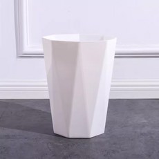 北歐風無蓋大號垃圾桶, 白色