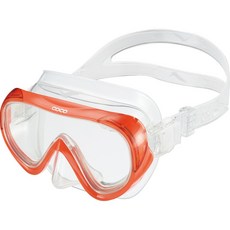 島嶼潛水 GULL COCO 透明矽膠單面鏡，潛水面鏡，舒適貼合，擴大視野