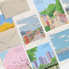 아트박스/모노라이크 서울 편지지, 07. 기차