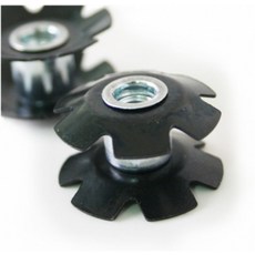 [한국자전거총판] 칠성 자전거 해바라기 스타너트, 블랙, 1개