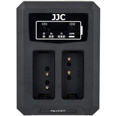 JJC ENEL25 배터리 충전기 USB 이중 슬롯 니콘 Z50 II Z50II Z 50 Z30 30 Zfc fc 카메라용 MH32 과열 및 과충전 방지, For Canon LP-E6/ LP-E6N Batter