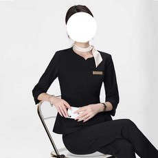 실장님유니폼 데스크 사무복 호텔 정장 팀장 안내