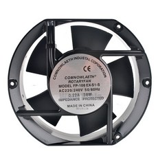 FP-108EX-S1-S/B 172mm 팬 AC110V 220V 캐비닛용 내열 축류 냉각, 01 110V