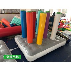 에어 바운스 게임 장애물 체육 대회 물놀이 야외 균형, 체육대회 바운서, 1개