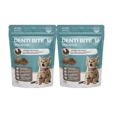 누터스가든 덴티바이트 캣 70g 고양이간식 이빨과자 치석제거, 2개, 북어