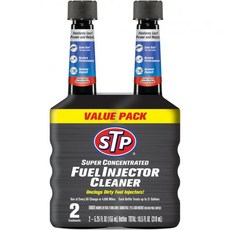 STP 직접 분사 연료 인젝터 클리너 첨단 합성 기술 인젝터에 축적되는 경화 침전물 용해 12온스, Fuel System Cleaner
