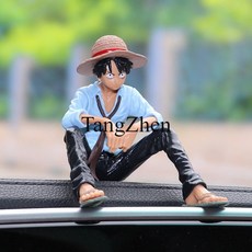 【TangZhen】자동차꾸미기 장식품 자동차 장식품 액세서리 왕홍 핸드메이드 생일 선물 소년 2021형 도로 눈보라 남자차 장식품, */블루 플라잉, 1개