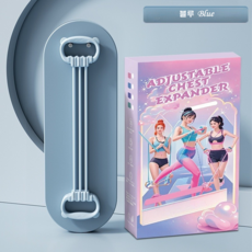 무빙브릭스 6단 스트레칭 필라테스 요가 라텍스 튜브 밴드, 1개, 블루