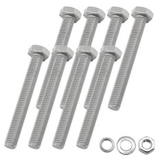 유스툴 스텐 육각 나사 볼트 너트 와셔 포함 SUS 서스 304, 1팩, 30mm, M6