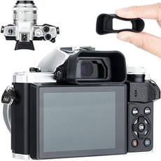 Soft Silicon Camera Viewfinder Eyecup Eyepiece Eyeshade for Olympus OM System OM-5 OM-D E-M10 Mar, N/A, 1개