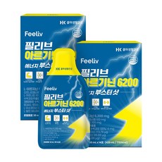 필리브 에너지 부스터샷 아르기닌 초고함량 6000mg, 14회분, 2박스