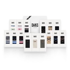 [백화점출고] 닥스 양말 신사숙녀 패턴 무지 2족 3족 선물세트 13종