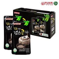 삼육식품 삼육두유 칼슘 넣은 검은콩 파우치 두유 190ml, 칼슘 넣은 검은콩 80팩 (20팩x4)
